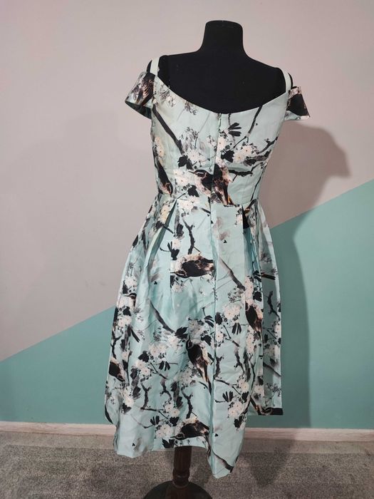 Рокля за повод синя