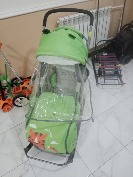 Санки коляска детский