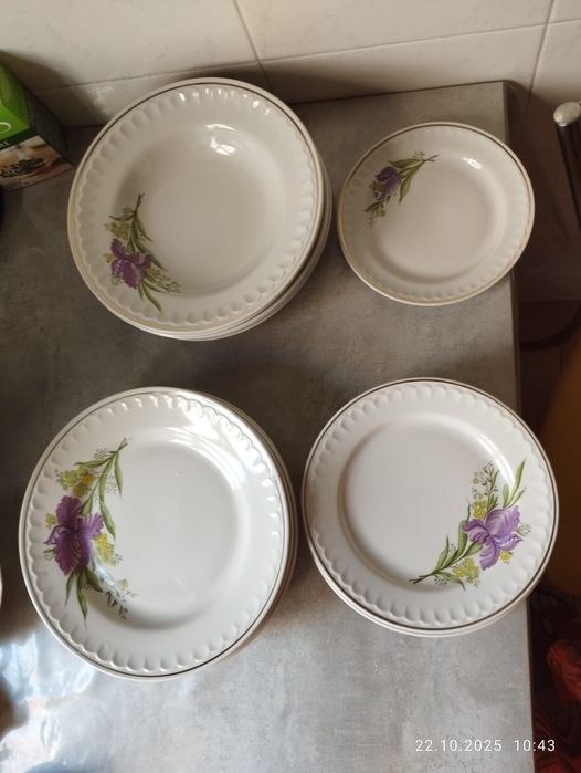 Посуда советская, тарелки