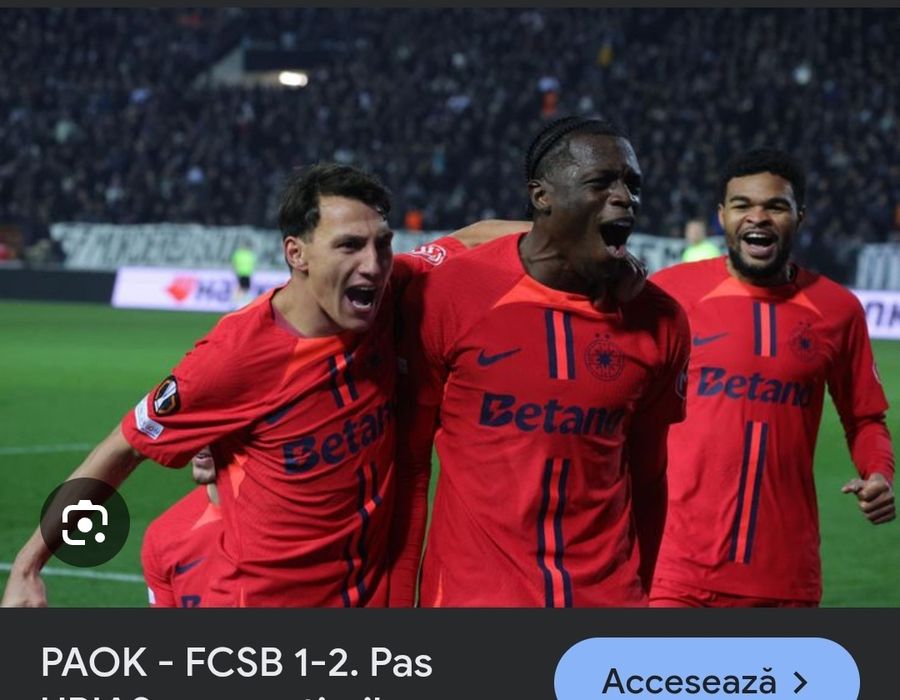 Tricou FCSB Europa League 2024-2025