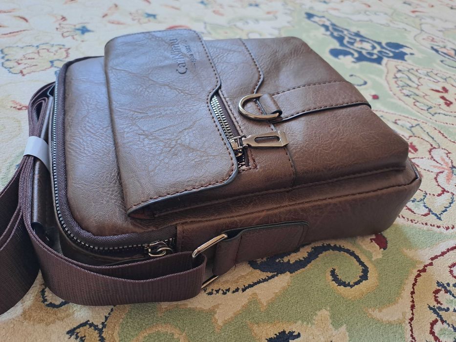 Барсетка новый экокожа