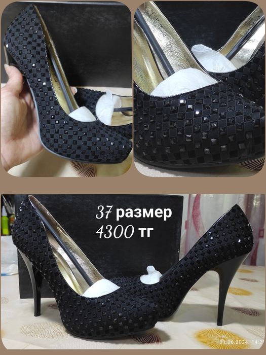 Туфли новые на выпускной и ботильоны