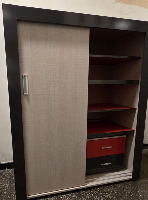 Гардероб+скрин+нощно шкафче