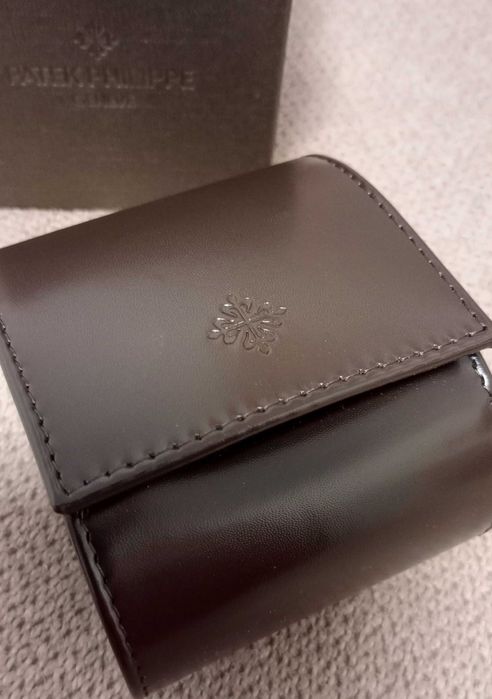 Cutie de calatorie din piele pentru ceas Patek Philippe
