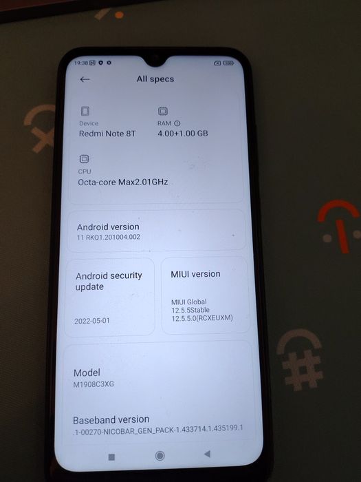 Xiaomi Redmi note 8T