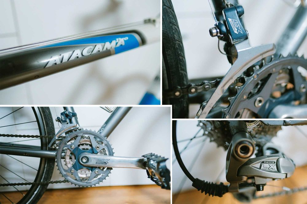 Bicicleta Scott Atacama Pro - roti 28" , Full LX, , 3x9 viteze , trekking-bike cu piese foarte bune