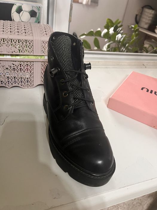 Сапожки кожанные осень-весна