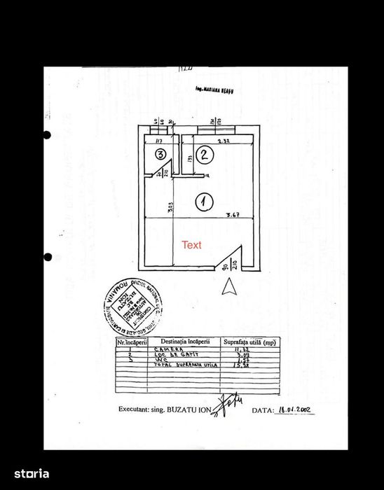 Garsoniera in zona Baicului/Studio in Baicului Area