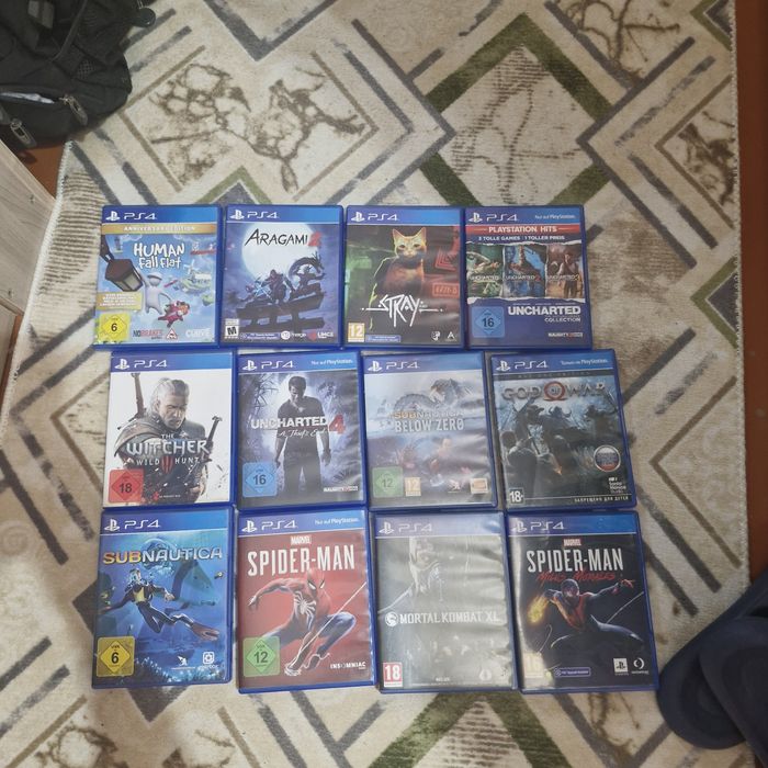 Диски на Playstation 4