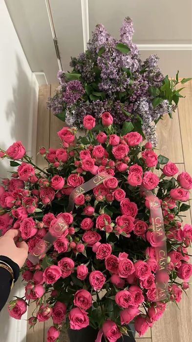 Цветы огромные,свежие