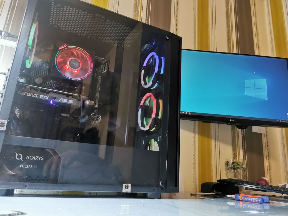 Unitate PC Gaming Ryzen 7 5700, 16 GB RAM , RTX 3060 TI, 512GB SSD