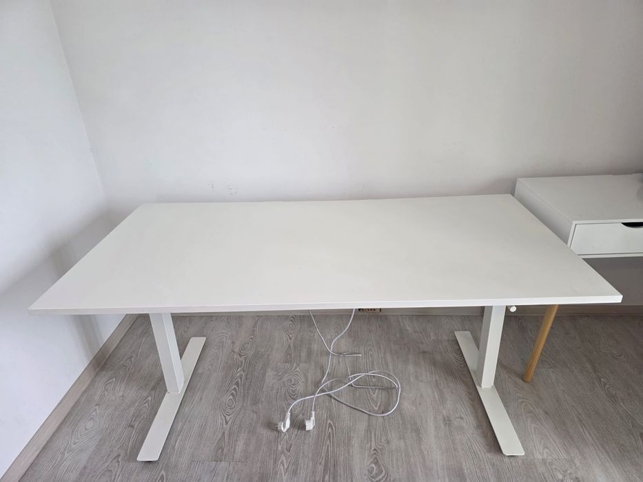 Birou Skarsta N Ikea intal regl 160x80 alb