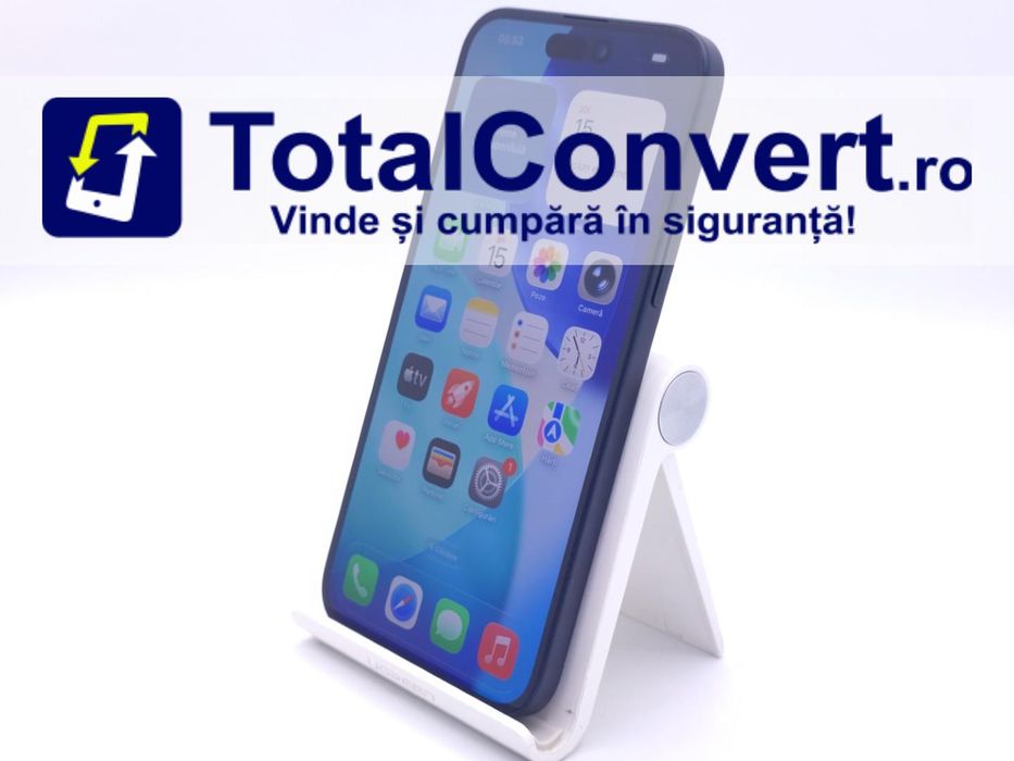 Apple iPhone 15 Plus 128GB Black 6GB, Garantie 24 luni | #D87420