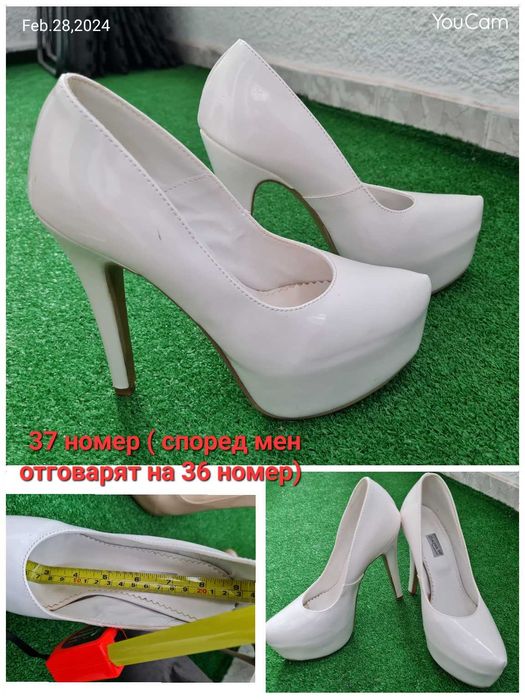 Дамски обувки с висок ток