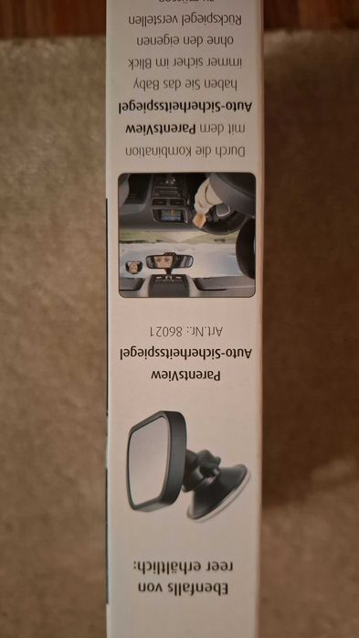 BabyView oglindă securizată pentru maşină