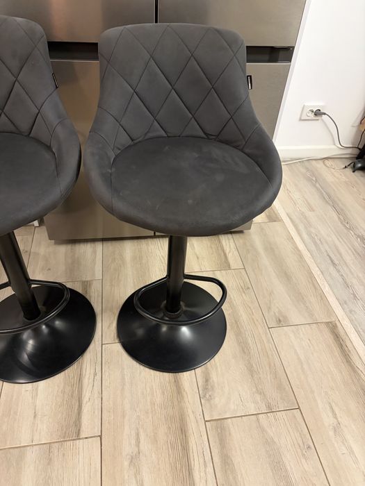 Scaune reglabile de bar | 4 bucati