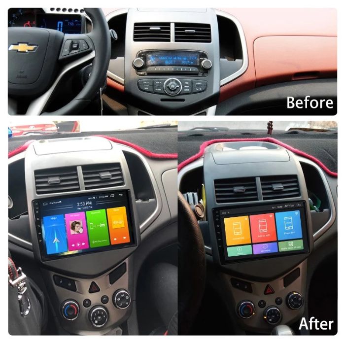 Navigatie Chevrolet Cruze Aveo ( 2008 - 2015 ) Noua Camera Marsarier