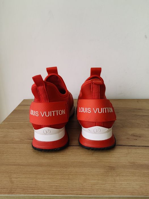 LOUIS VUITTON  Slip-On червени дамски маратонки без връзки, 39 номер