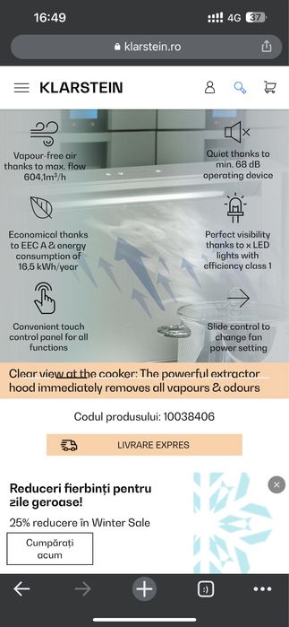 Hota telescopică lux noua