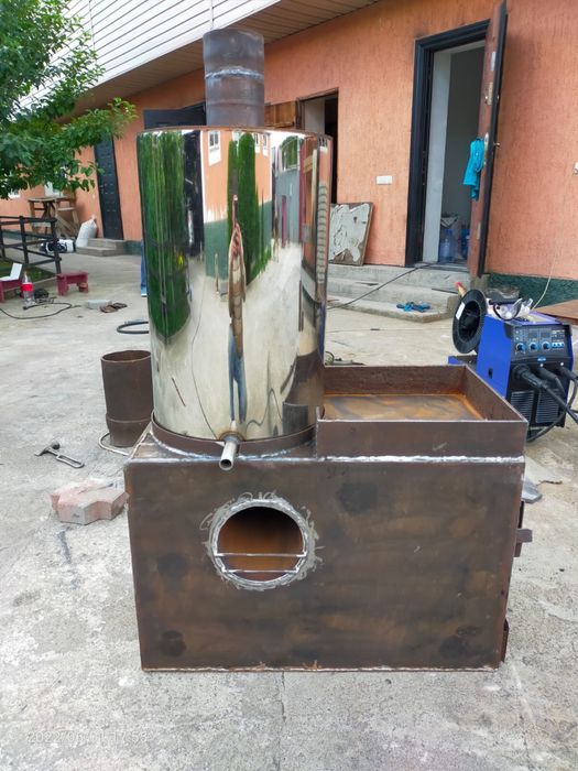 Квадратный банный котел