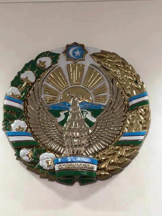 керамический Герб Узбекистана и не только
