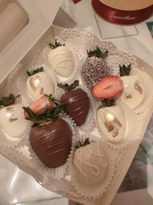 Клубника в шоколаде Подарок