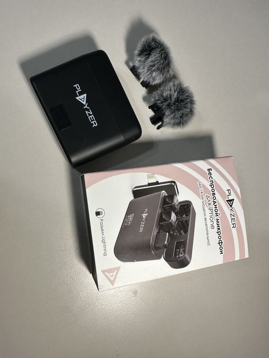 playzer петличный микрофон.