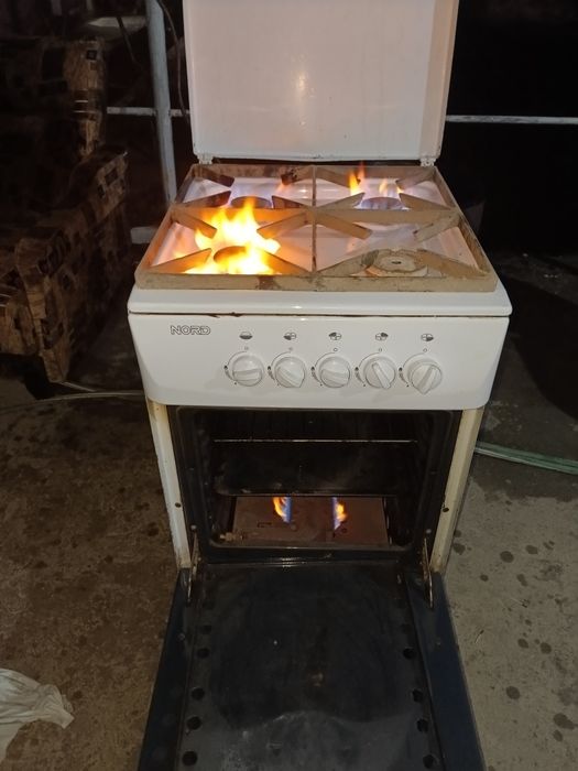 Газ плита норд ва индизит излашига гап йук
