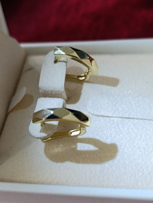 Золотые серьги, Турецкая изделия проба 585, вес 3,03 гр,