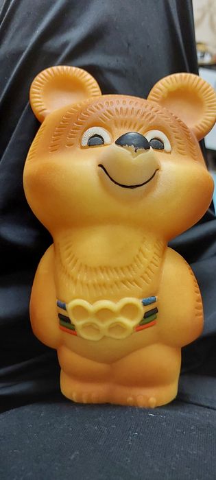 Игрушка ссср олимпийский мишка