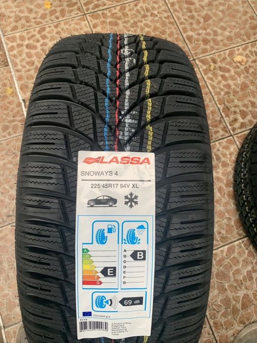 Нови зимни гуми LASSA Snoways 4 225/45R17 94 V TL XL НОВ DOT 2254517