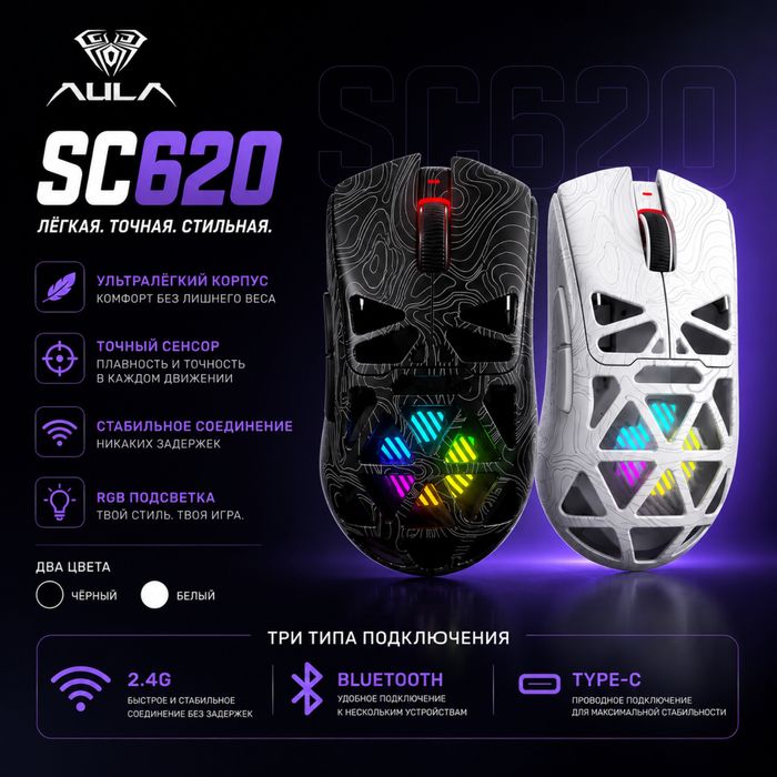 Игровая мышь AULA SC620