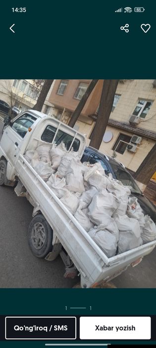 Musor tashish xizmati вывоз мусора