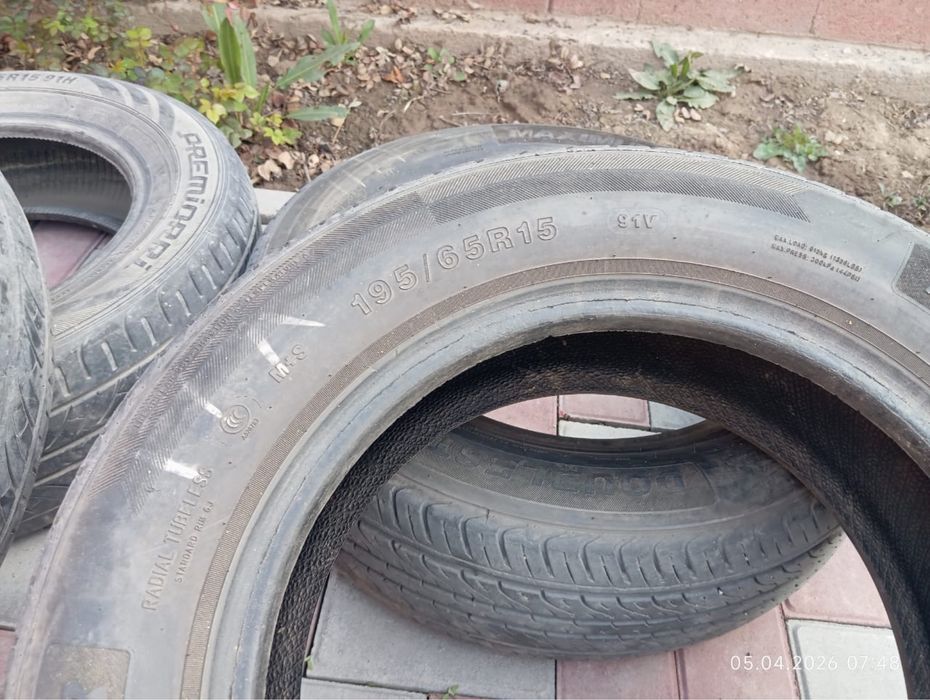 Летние автошины 8шт