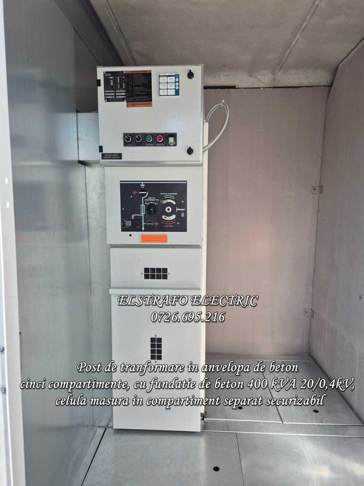 PTAB – Post transformare complet + echipamente electrice la cerere