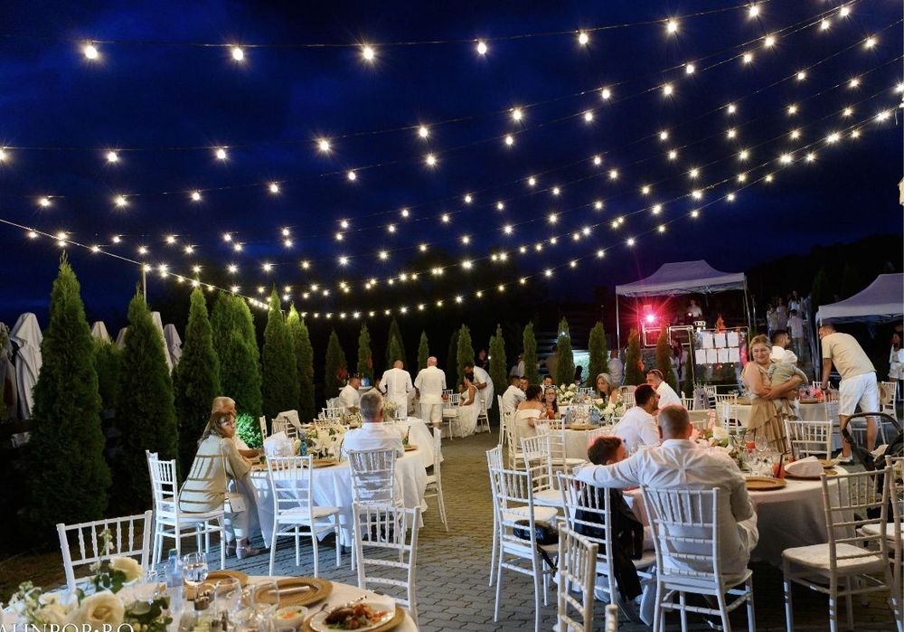 Cort evenimente,  mese, scaune,  Mureș