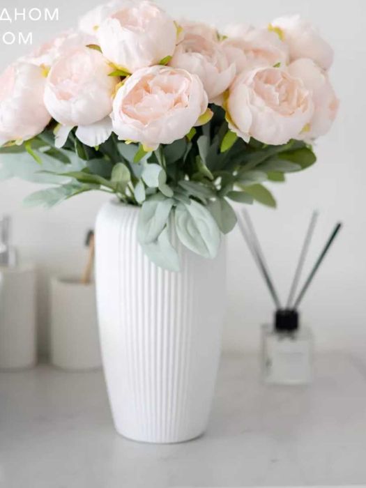 Лидер продаж - Искусственные цветы букет декор для дома, свадьбы 4шт