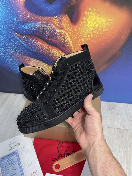 Adidasi Christian Louboutin piele naturala 100% Premium Full Box