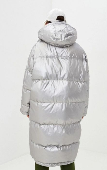 Пуховик легкий с капюшоном