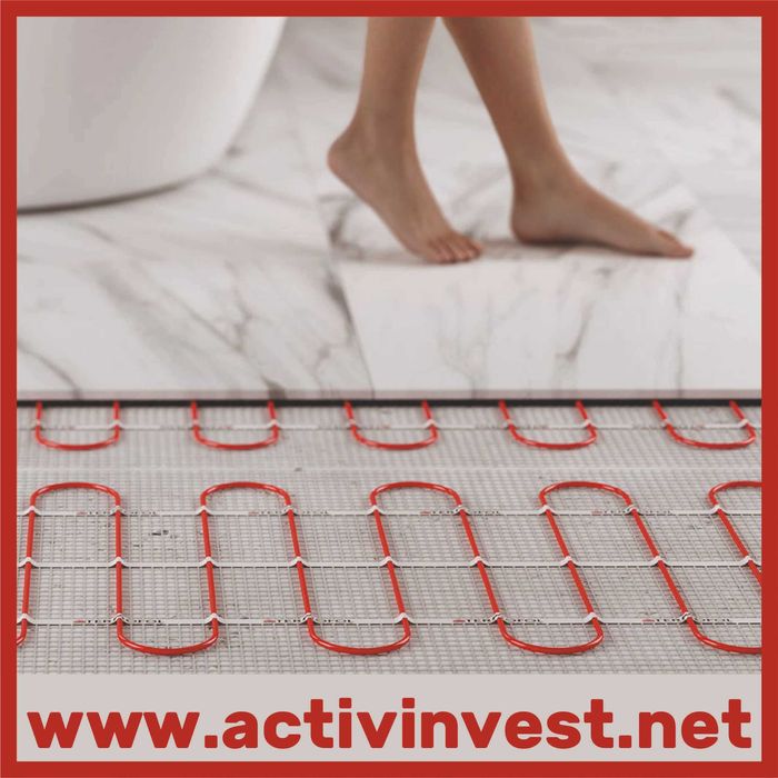 Incalzire in pardoseala – covoras incalzire electrica gresie - 3 m2