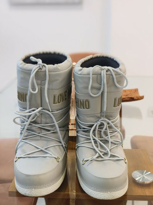 Cizme zăpadă / iarna LOVE MOSCHINO