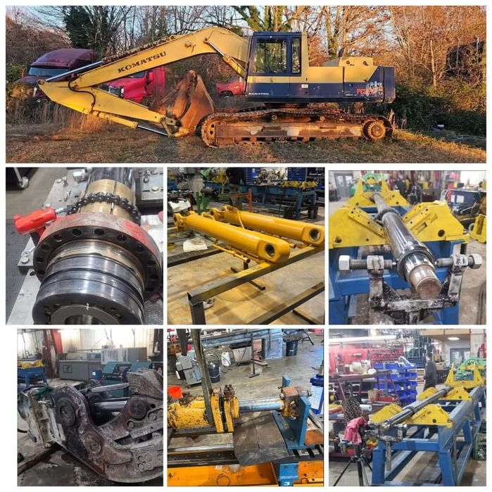 Reparații cilindri hidraulici și pneumatici