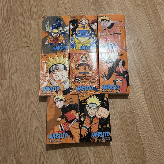 Colecție Manga Naruto 3-in-1