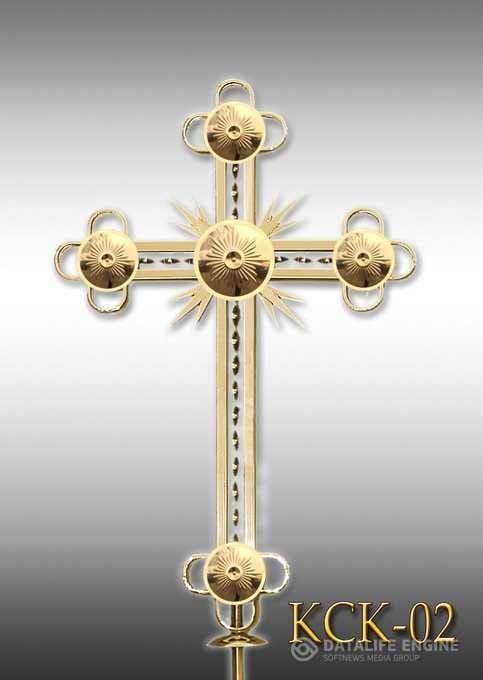 Cruci de turla inox aurit