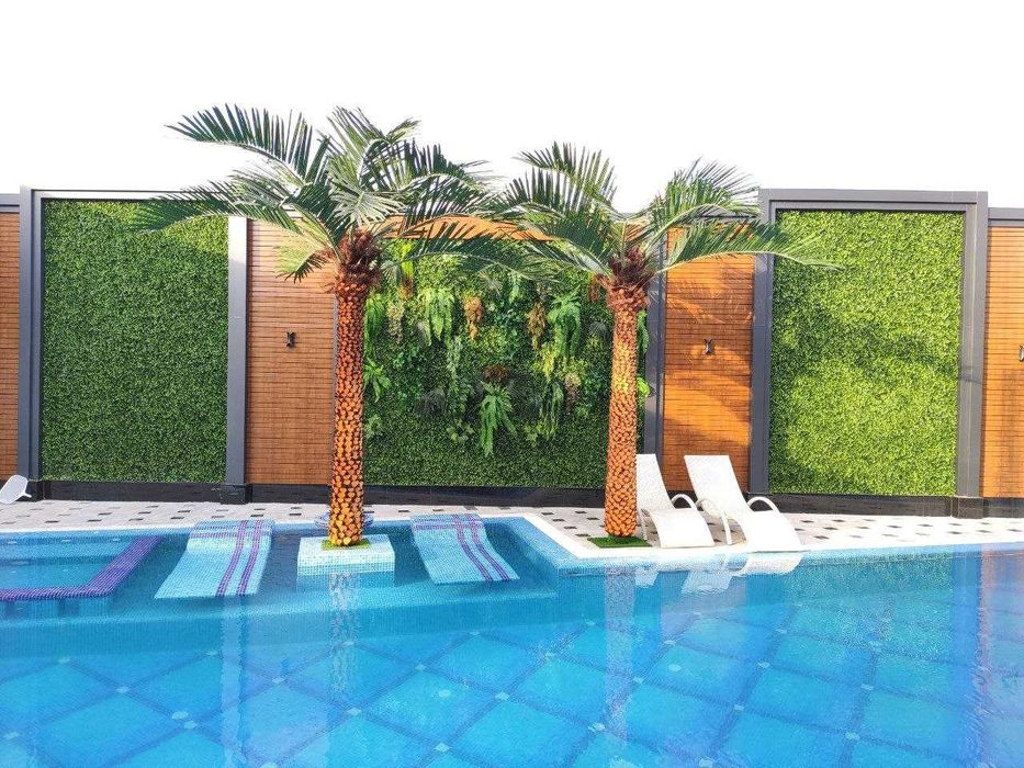 Самшит, искусственное озеленение