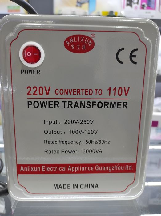 Акция! Доставка!Конвертер,Трансформатор с 220 v  110 v ( 3000 w )VA