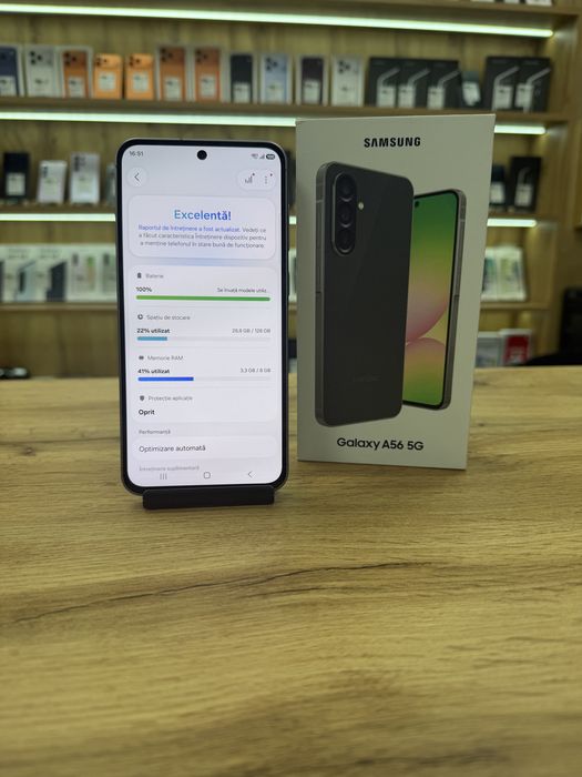 ‼️ Samsung A56 Graphite 128Gb/8Gb ram - Garantie 12 luni