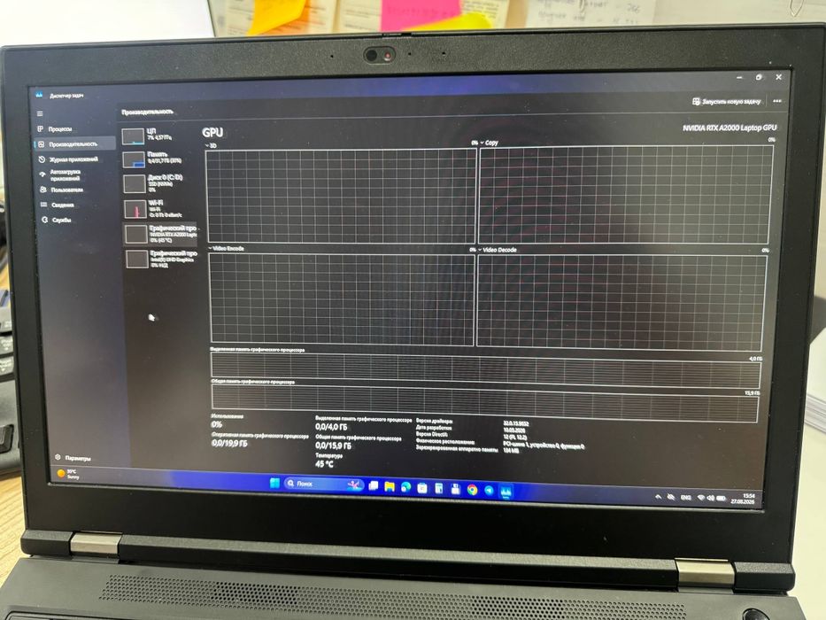 Lenovo ThinkPad P15 Gen 2 — kuchli professional noutbuk