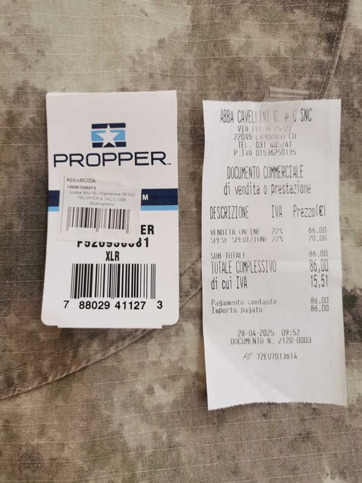 Американски военен камуфлажен панталон  Propper A-tacs au