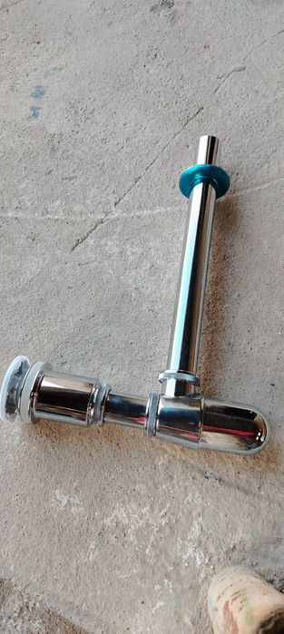 Сифон нержавейка для раковины